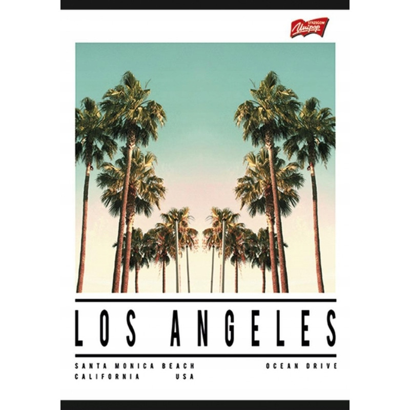 Zeszyt A4 80k linia laminowany UNIPAP