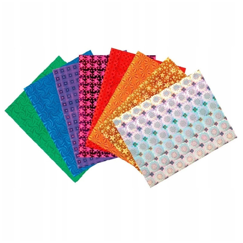Zeszyt papierów holograficznych B4 ZPH-5287 ALIGA