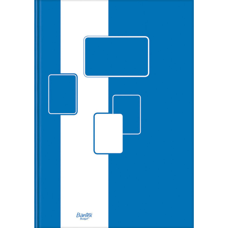 Zeszyt szkolny brulion A5 96 kartek w kratkę 60g 400116556 BANTEX BUDGET