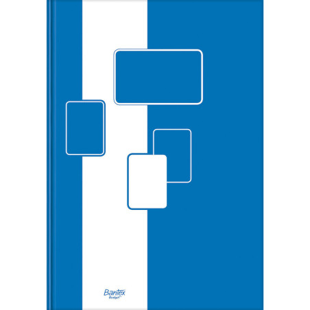 Zeszyt szkolny brulion A5 96 kartek w kratkę 60g 400116556 BANTEX BUDGET