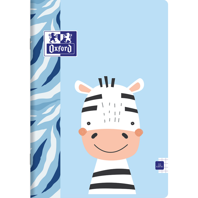 Zeszyt A4 32k kratka margines 90g KIDS 400175623 OXFORD