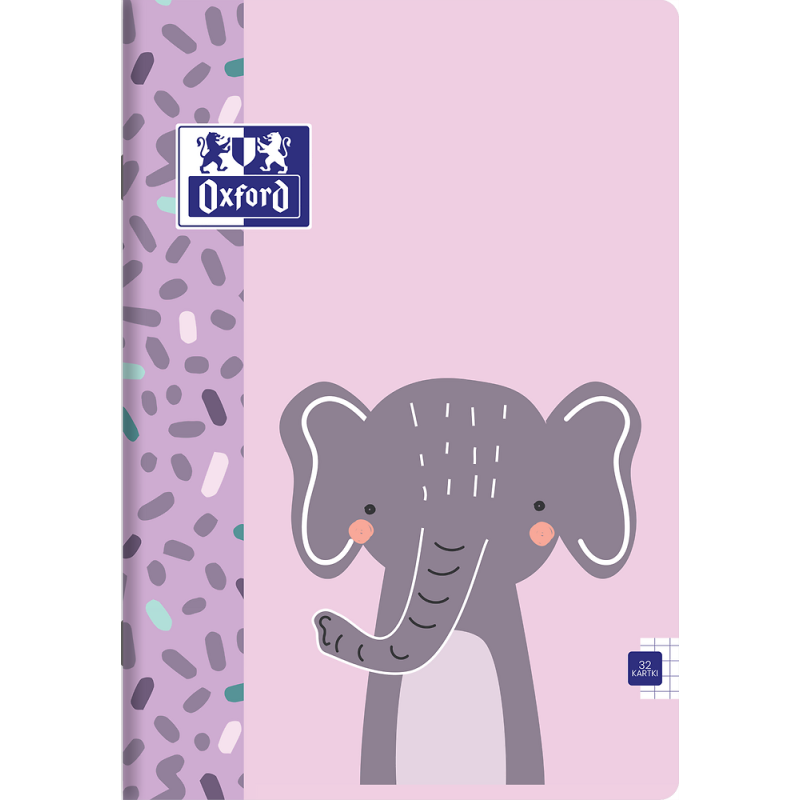 Zeszyt A4 32k kratka margines 90g KIDS 400175623 OXFORD