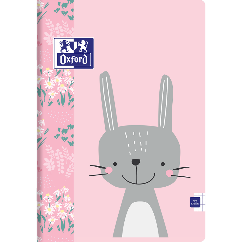 Zeszyt A4 32k kratka margines 90g KIDS 400175623 OXFORD