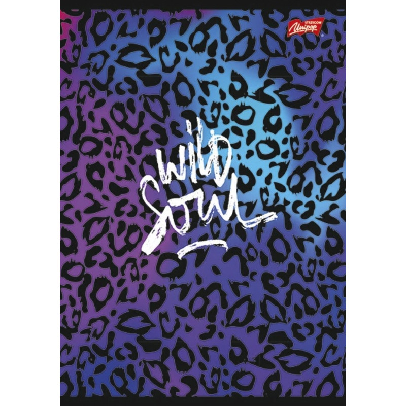 Zeszyt A5 60k kratka mix dziewczęcy 2 laminowany UNIPAP