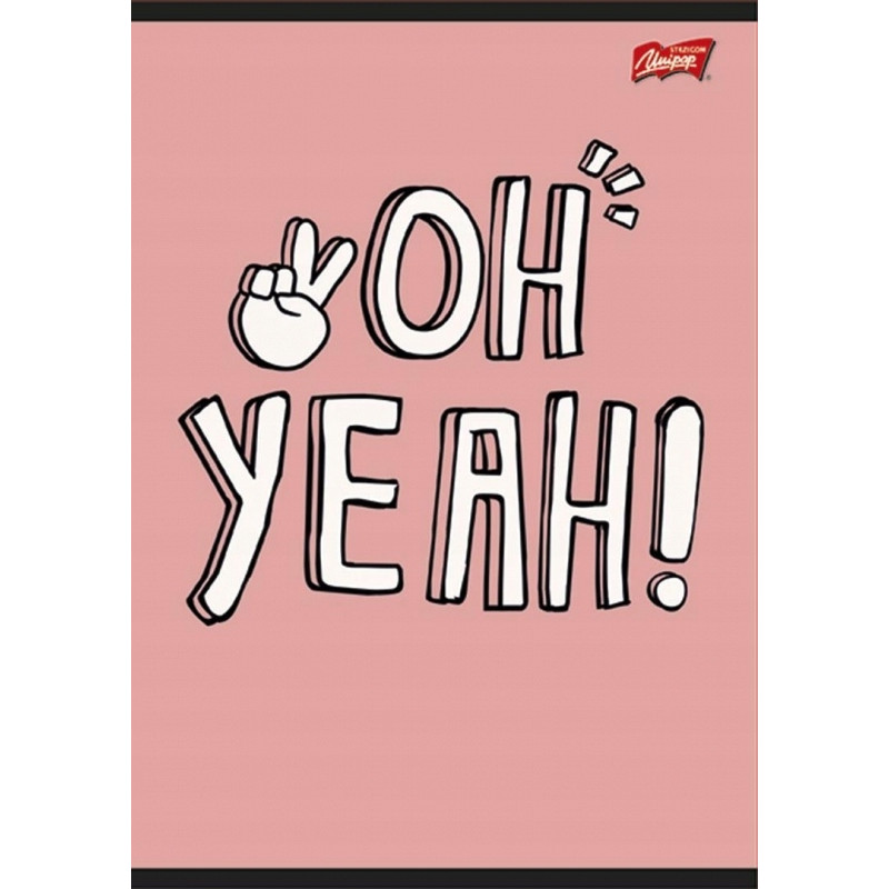 Zeszyt A5 60k kratka mix dziewczęcy 2 laminowany UNIPAP