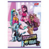 Zeszyt A5 32k 3linia kolorowa 70g MONSTER HIGH UNIPAP
