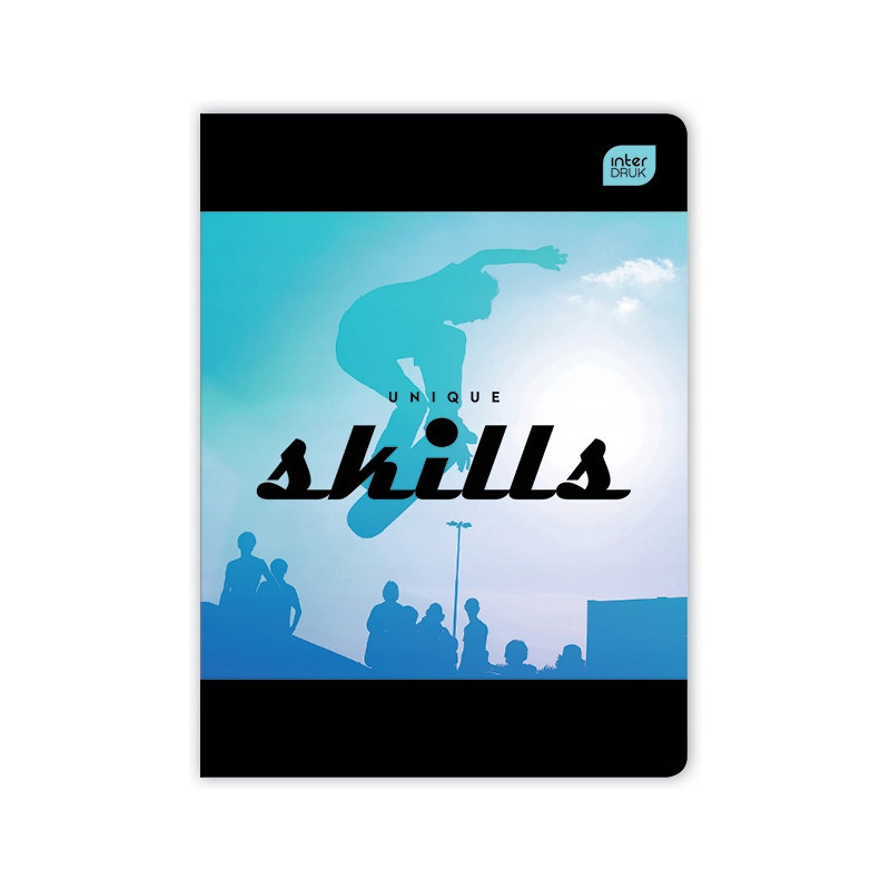 Zeszyt A5 60k kratka mix wzorów INTERDRUK