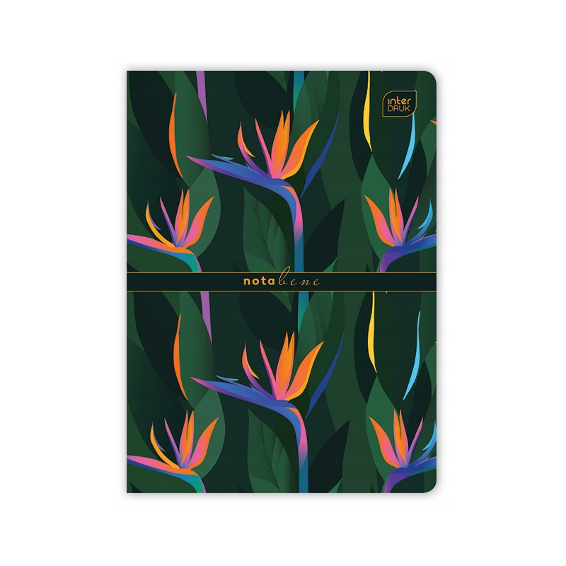 Zeszyt A5 60k kratka mix wzorów INTERDRUK