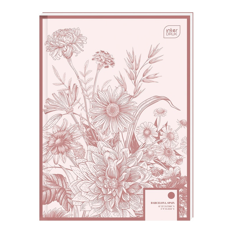 Brulion A5 96k. kratka 70g TRENDS GIRLS INTERDRUK