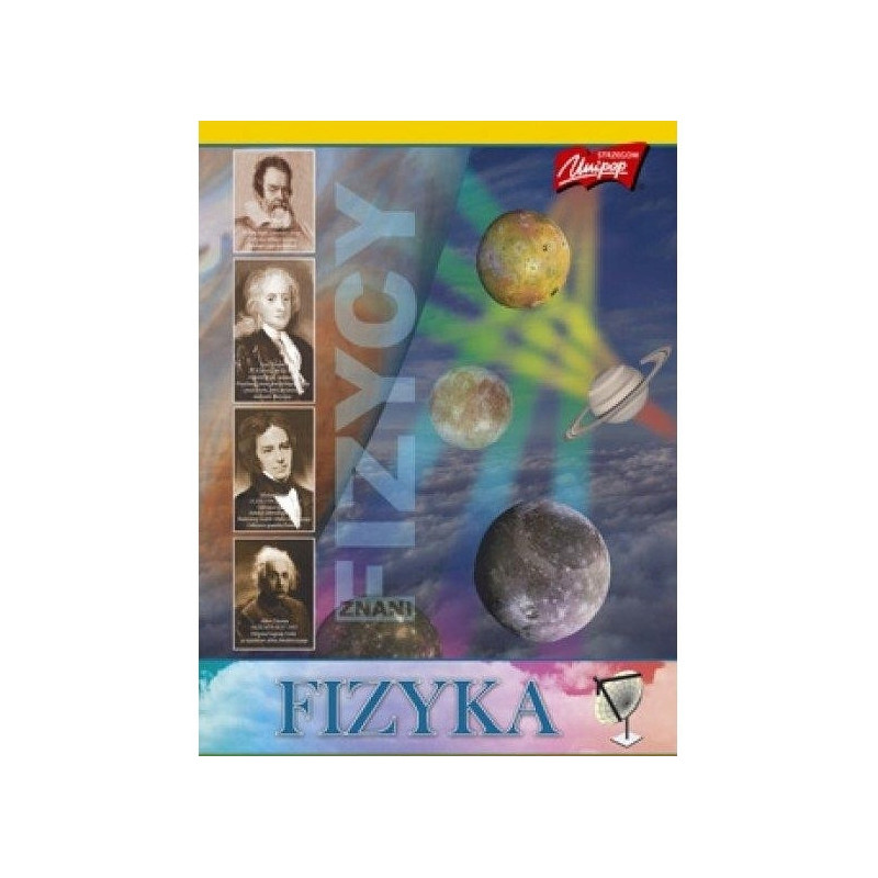 Brulion A5 96K twarda oprawa FIZYKA UNIPAP