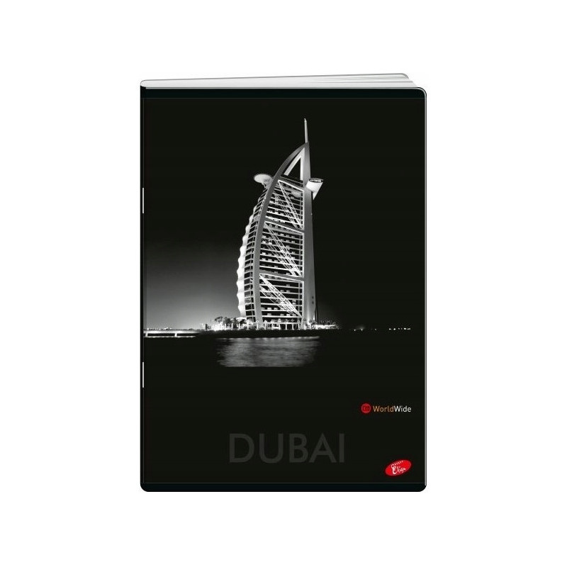 Zeszyt A5 60k linia MIASTA NOCĄ EL-M1-060-LA5 ELISA