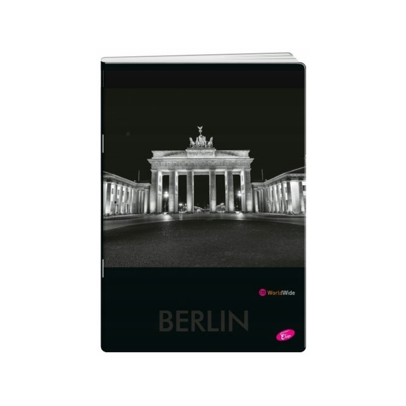 Zeszyt A5 60k linia MIASTA NOCĄ EL-M1-060-LA5 ELISA