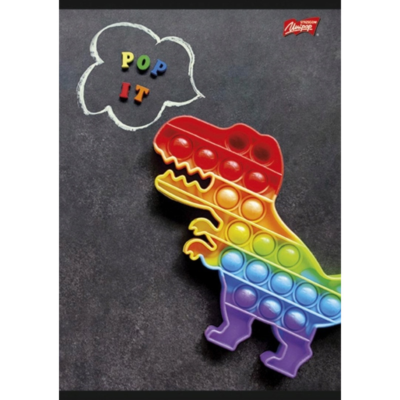 Zeszyt A5 16k 3linia laminowany MIX chłopięcy UNIPAP