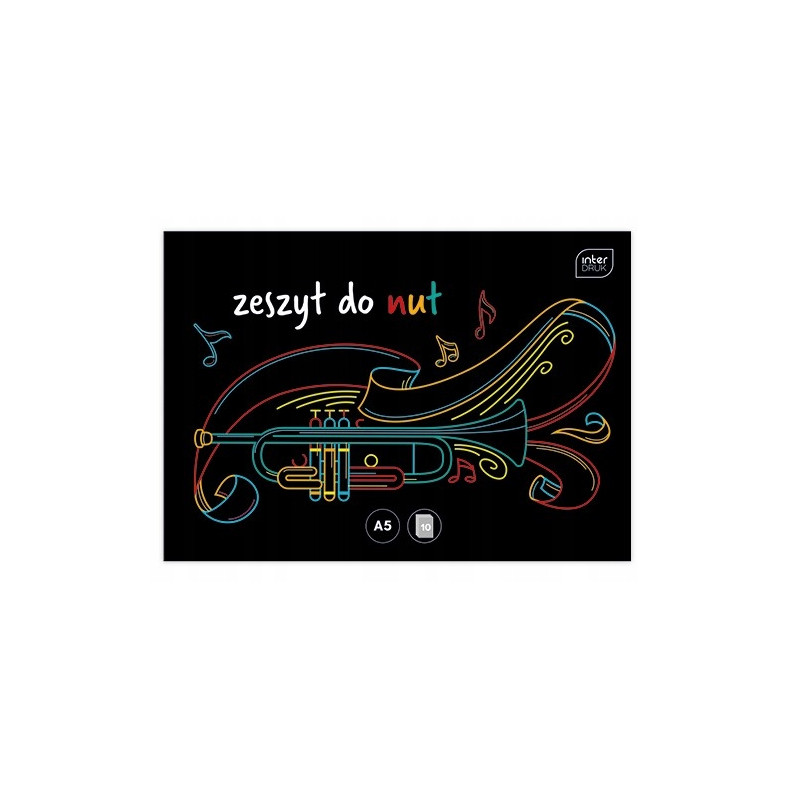 Zeszyt do nut A4 16k INTERDRUK