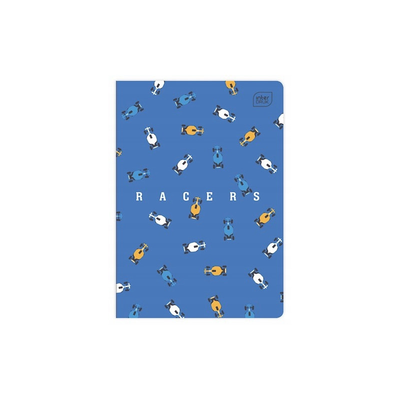 Zeszyt A5 16k 3linia kolorowa mix INTERDRUK