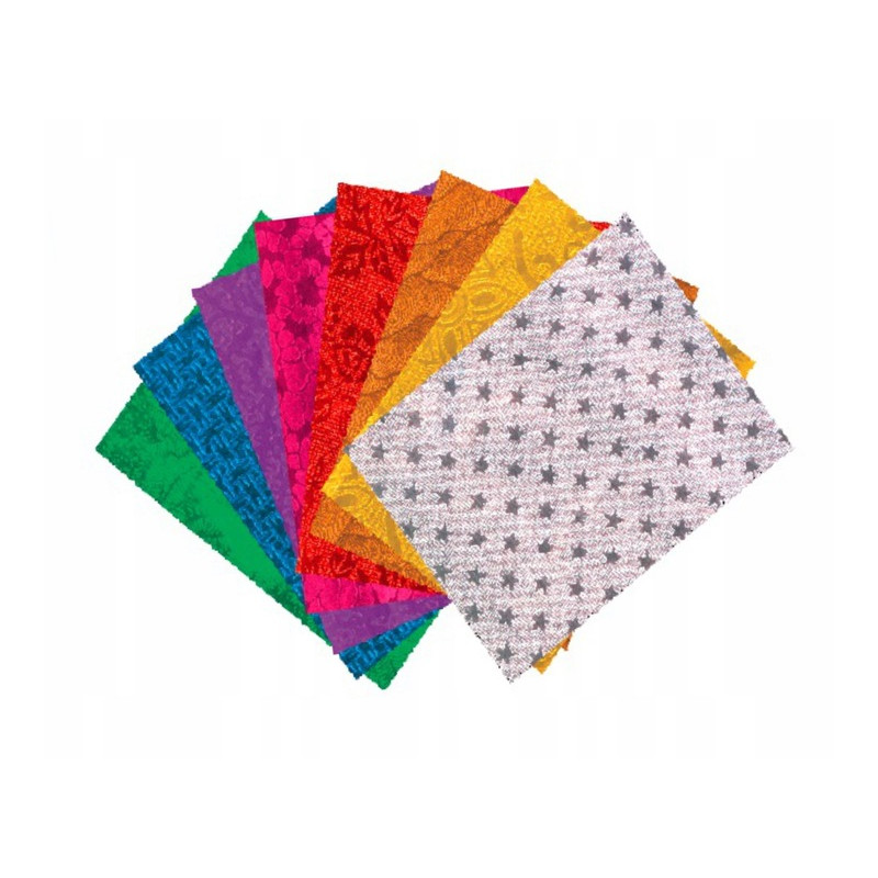 Zeszyt papierów metalizowanych wytłaczanych B4 ZPMW-6386 ALIGA