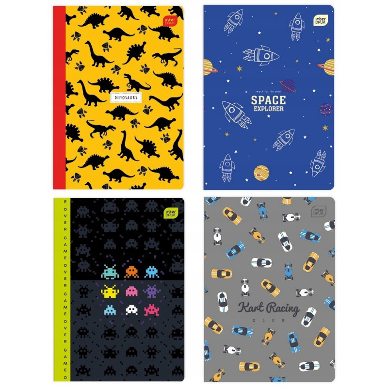 Zeszyt A5 16k kratka TREND BOYS INTERDRUK