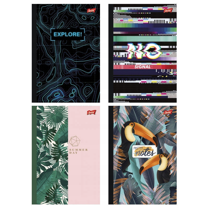 Brulion B5 96k kratka FOLIA UNIPAP