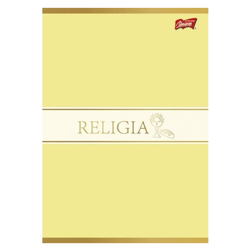 Zeszyt A5 60k kratka RELIGIA laminowany