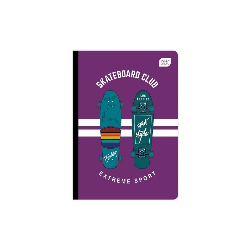 Zeszyt A5 32k gładki mix wzorów INTERDRUK