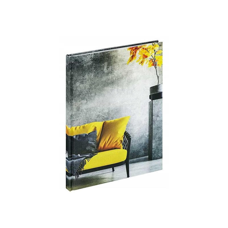 Brulion A4 96k w kratkę twarda oprawa 150-1239 GRAND