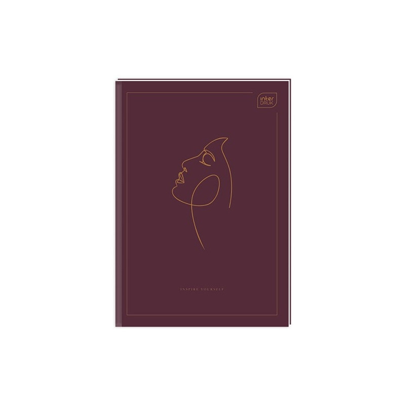 Brulion B5 160k kratka twarda oprawa INTERDRUK