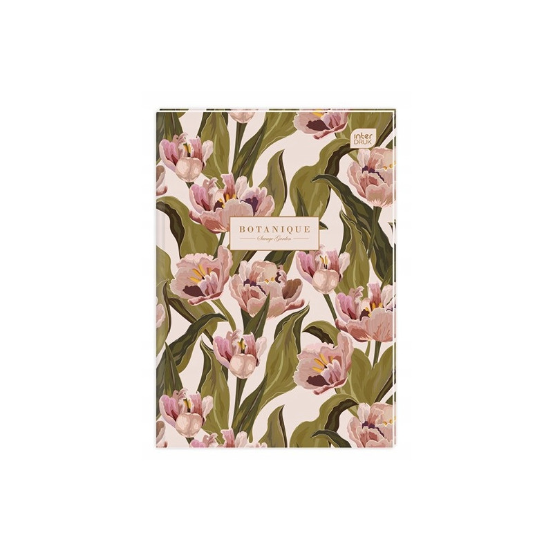 Brulion B5 160k kratka twarda oprawa INTERDRUK