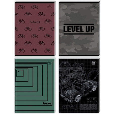 Brulion A5 96k. kratka 70g TRENDS BOYS INTERDRUK