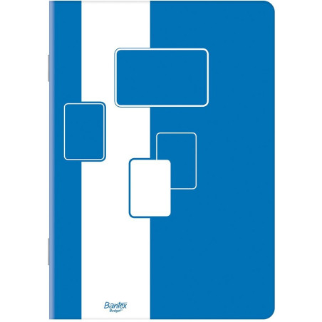 Zeszyt szkolny A5 32 kartek w kratkę margines 400116553 BANTEX BUDGET