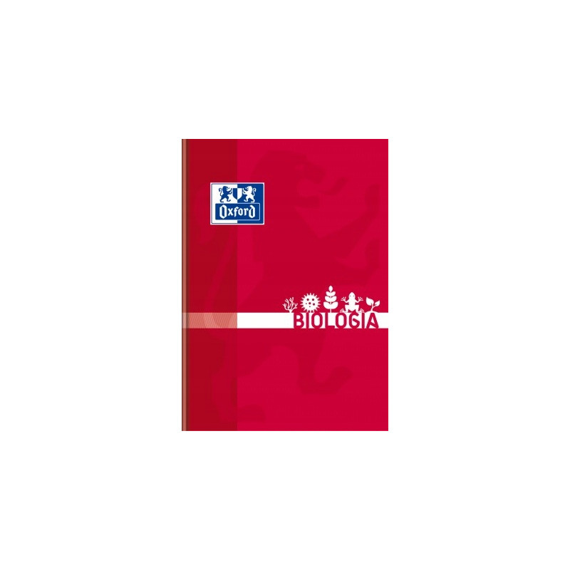 Zeszyt szkolny A5 przedmiotowy 80 kartek w kratkę BIOLOGIA 400128286 OXFORD