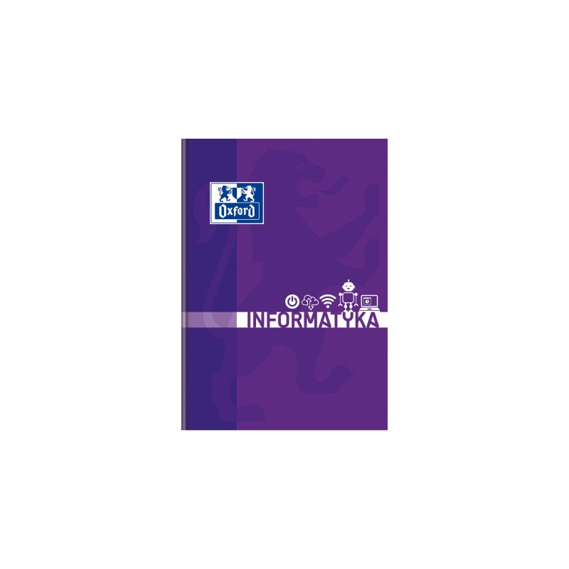 Brulion A5 80k kratka margines szyty INFORMATYKA 400150854 OXFORD