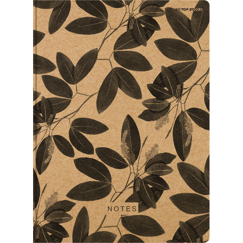 Zeszyt szkolny A5 Brulion 96 kartek w kratkę 70g GO GREEN 400153379 TOP 2000