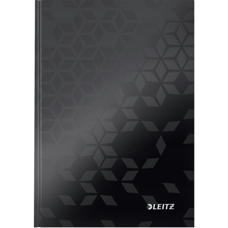 Brulion A5 80k kratka czarny 46281395 LEITZ WOW