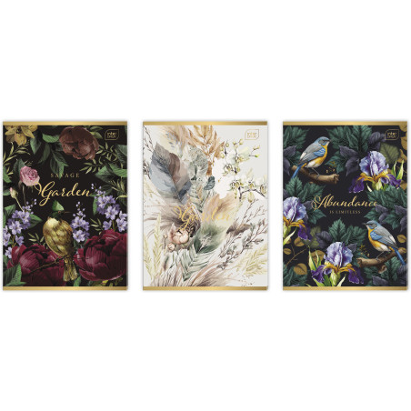 Zeszyt A4 80k kratka 70g Metallic Savage INTERDRUK