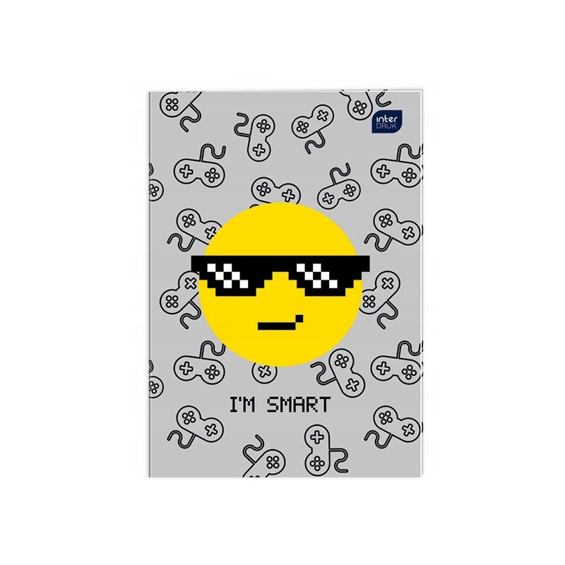 Zeszyt A4 32k kratka kolorowa 70g INTERDRUK