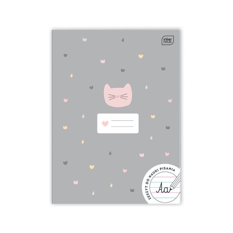 Zeszyt A4 32k 3linia kolorowa INTERDRUK