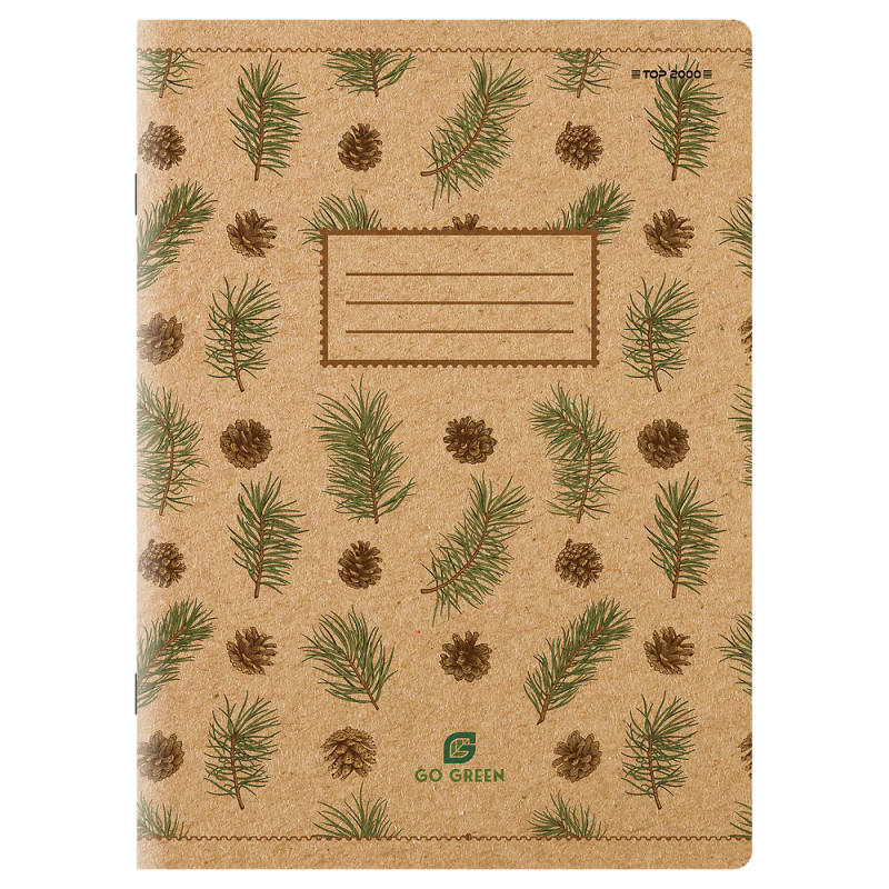 Zeszyt A5 60k linia GREEN ekologiczny 400155169 TOP 2000