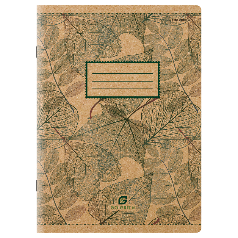 Zeszyt A5 60k linia GREEN ekologiczny 400155169 TOP 2000