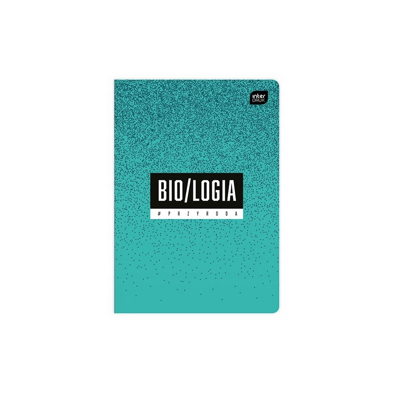 Zeszyt A5 60k kratka BIOLOGIA INTERDRUK