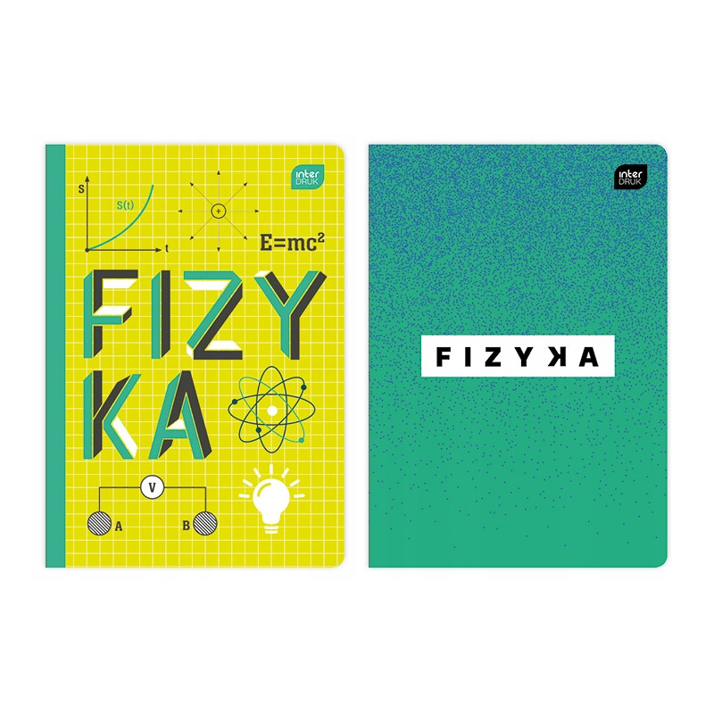 Zeszyt A5 60k FIZYKA INTERDRUK