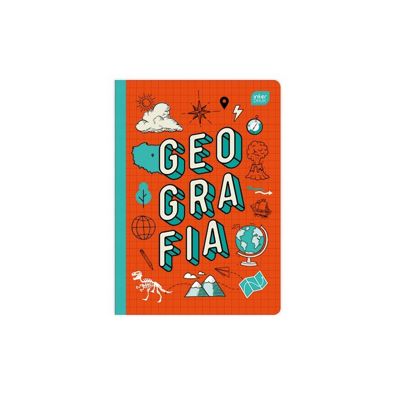 Zeszyt A5 60k kratka GEOGRAFIA INTERDRUK