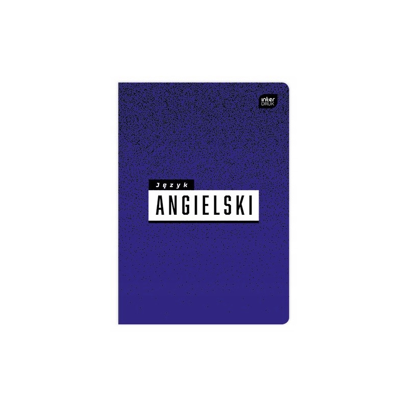 Zeszyt A5 60k kratka JĘZYK ANGIELSKI INTERDRUK