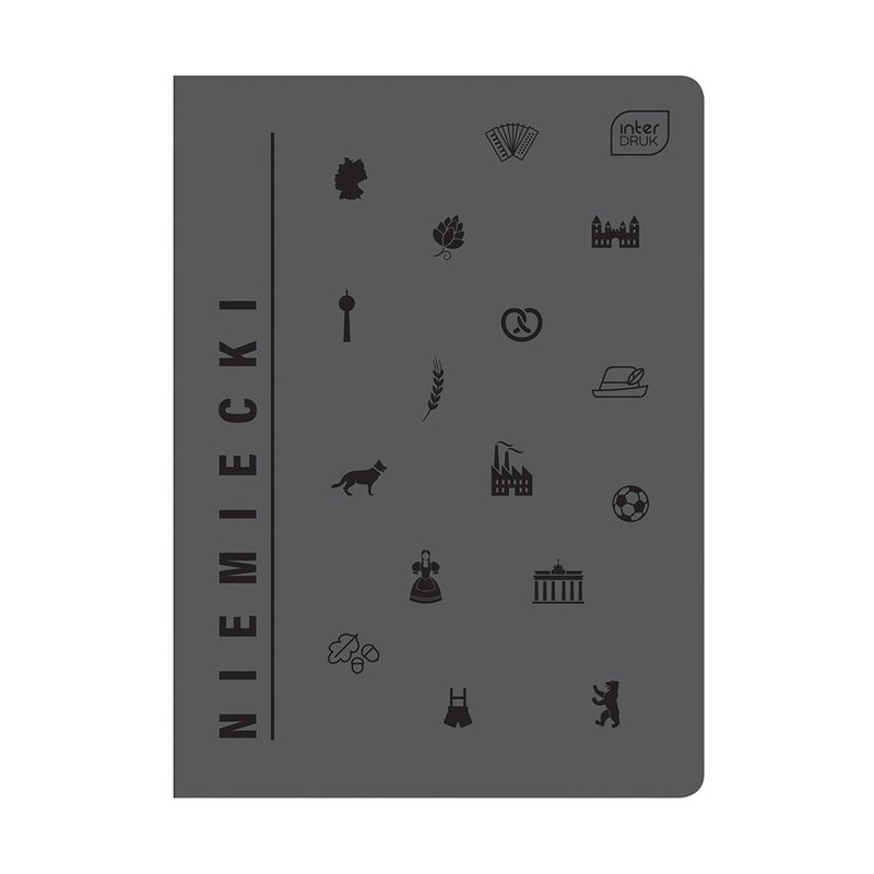 Zeszyt A5 60k JĘZYK NIEMIECKI INTERDRUK