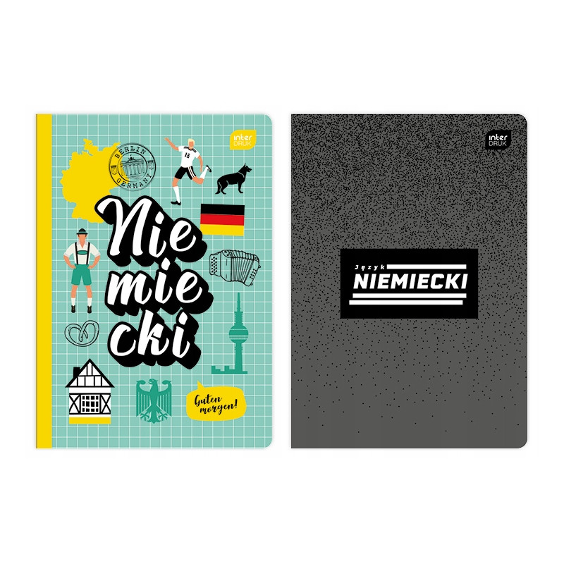 Zeszyt A5 60k JĘZYK NIEMIECKI INTERDRUK