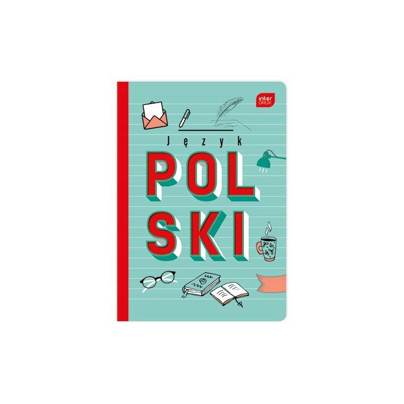 Zeszyt A5 60k linia JĘZYK POLSKI INTERDRUK