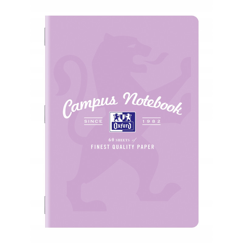 Zeszyt A5 60k kratka margines CAMPUS pastelowe 400160109 OXFORD