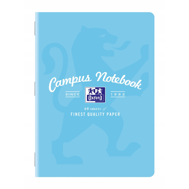 Zeszyt A5 60k kratka margines CAMPUS pastelowe 400160109 OXFORD
