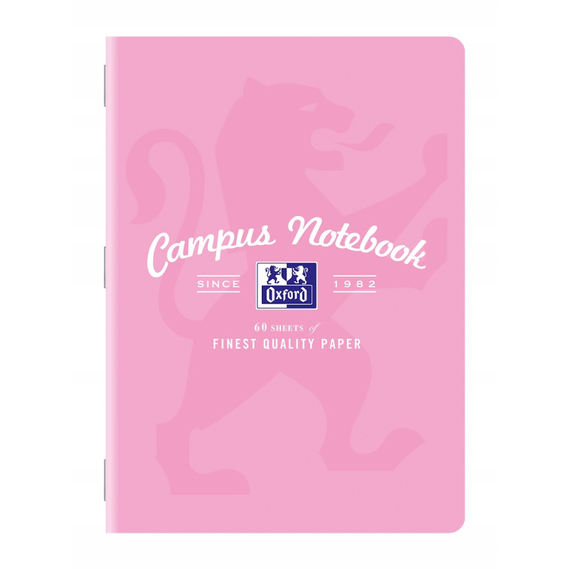 Zeszyt A5 60k linia margines CAMPUS pastel 400160140 OXFORD