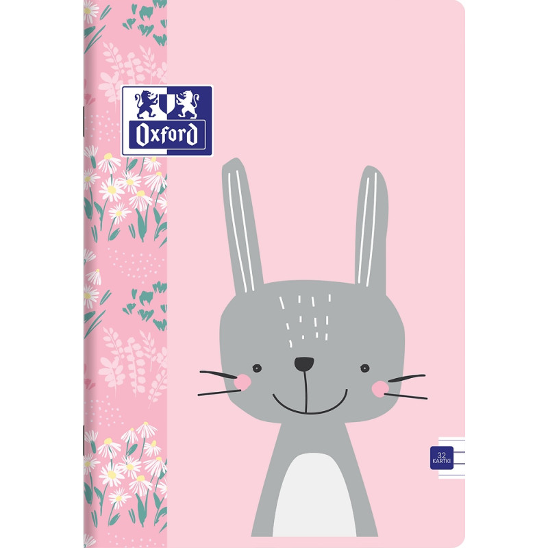 Zeszyt A4 32k 3linia jednokolorwa niebieska KIDS 400175626 OXFORD