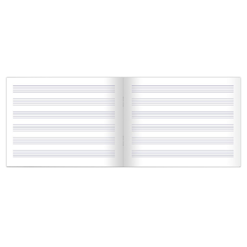 Zeszyt do nut A5 16k pięciolinia 400175624 OXFORD